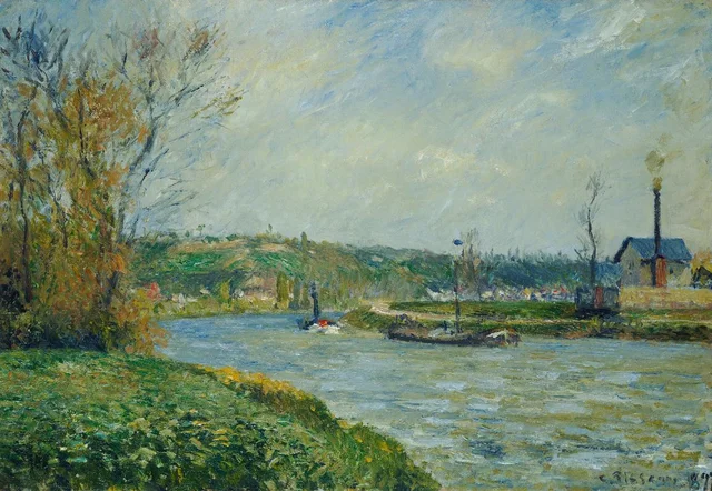 Orillas del Oise cerca de Pontoise