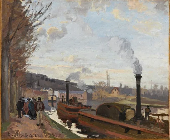 Bords de la Seine à Bougival