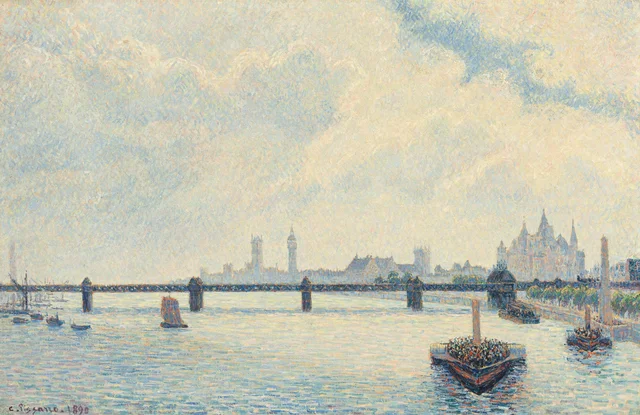 Charing Cross Bridge, Londres, Camille Pissarro