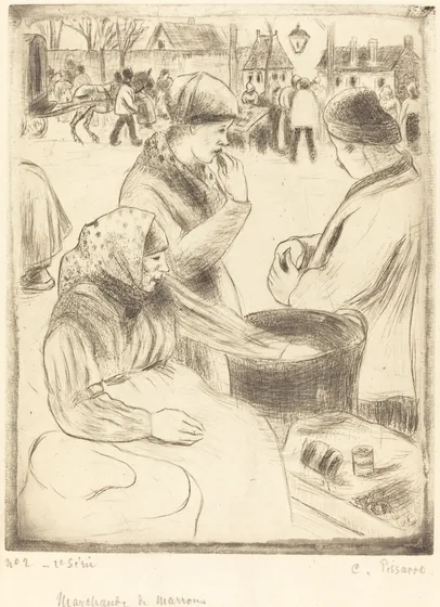 Chestnut Vendors (Marchands de marrons)