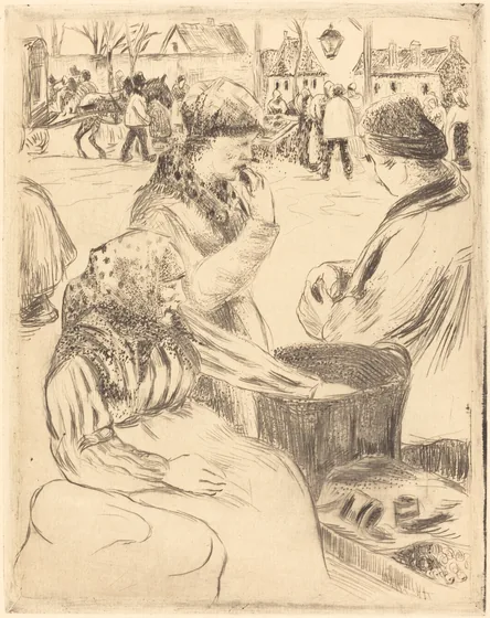 Chestnut Vendors (Marchands de marrons)