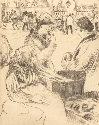 Chestnut Vendors (Marchands de marrons)