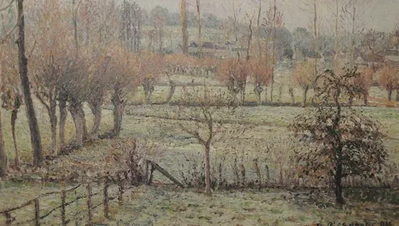Effet de neige à Éragny