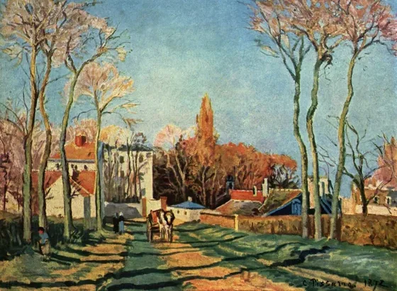 Entrée du village de Voisins