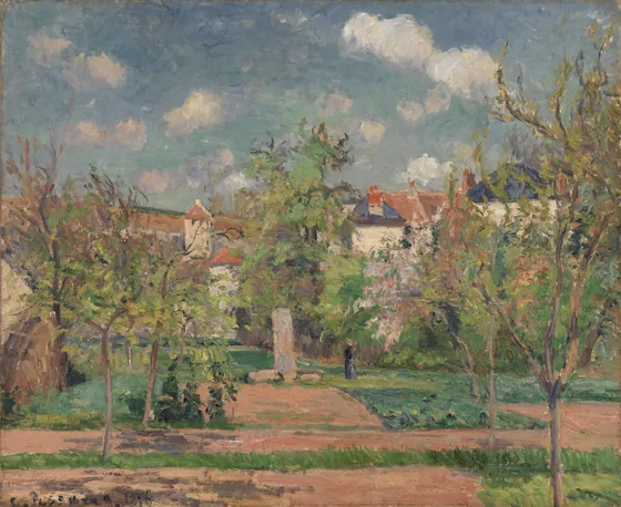 Garden in Full Sunlight (Le Jardin au grand soleil, Pontoise)