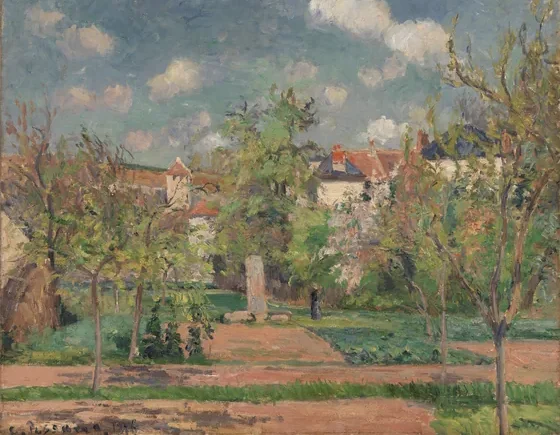 Garden in Full Sunlight (Le Jardin au grand soleil, Pontoise)