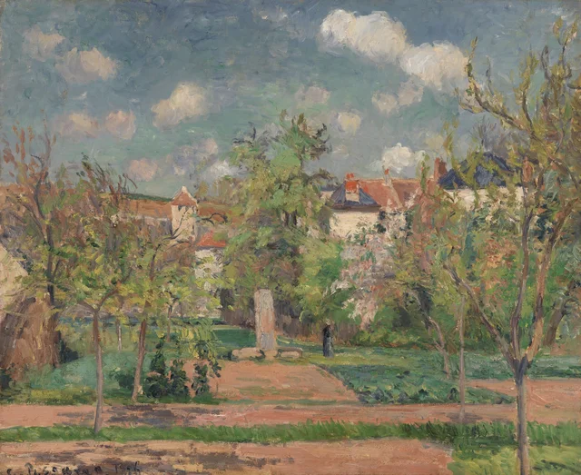 El jardín a pleno sol, Pontoise