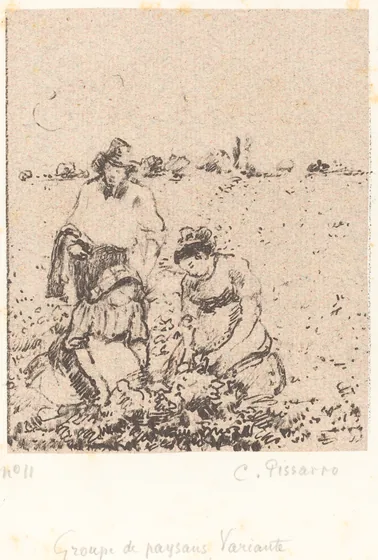 Groupe de paysans (Group of Peasants)