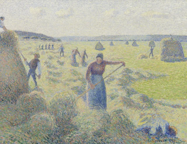 Siega del heno, Éragny