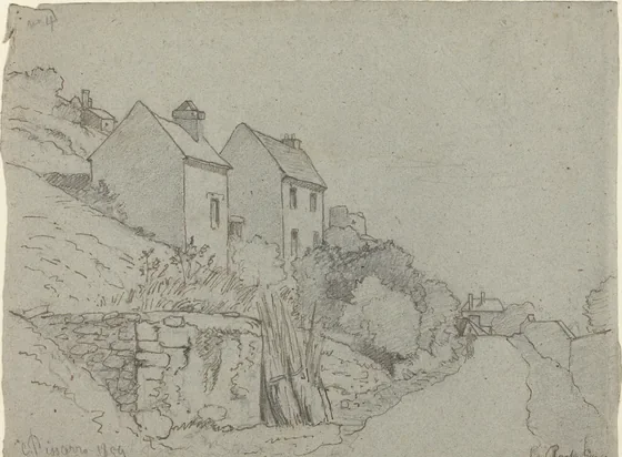 Houses by a Road