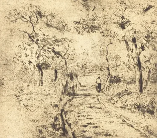 In the Fields at Ennery (Dans les champs, a Ennery)