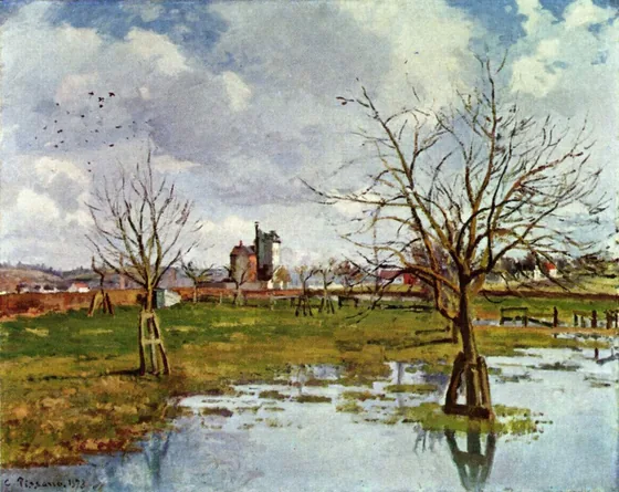 Inondation à Saint-Ouen L'Aumône