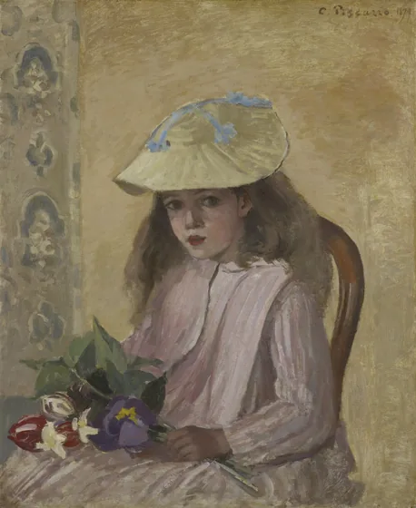 Jeanne Pisarro dite Minette au bouquet