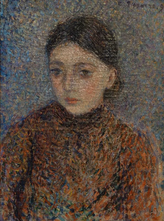 Jeanne Pissarro, llamada Cocotte, busto