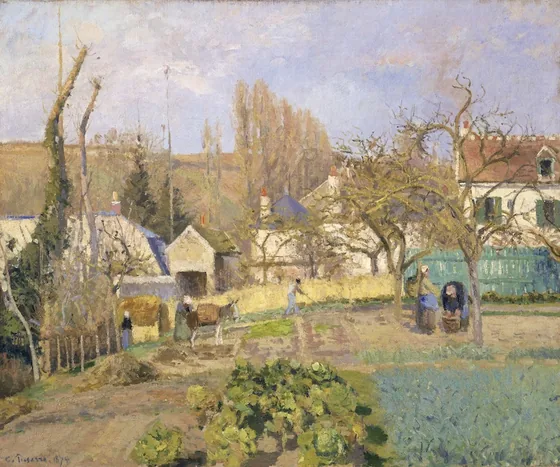 Kitchen Gardens at L'Hermitage, Pontoise