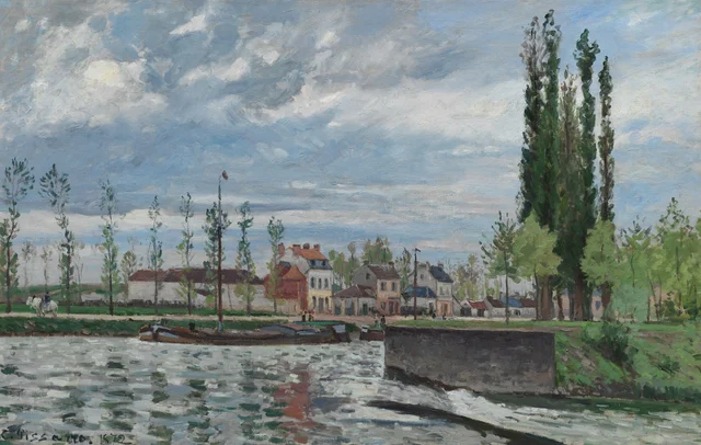 La esclusa en Pontoise