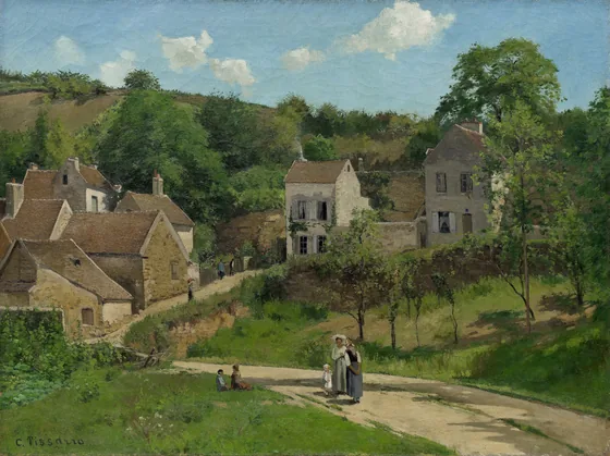 L'Hermitage à Pontoise, Les côteaux de l'Hermitage, Pontoise