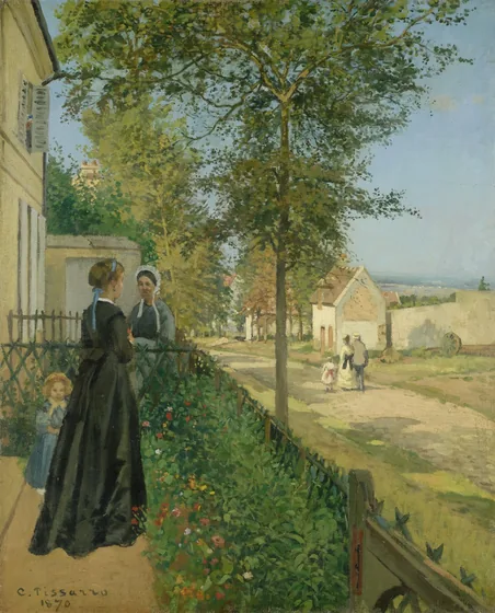 La Conversation, Louveciennes