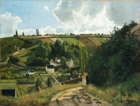 La côte du Jallais, Pontoise