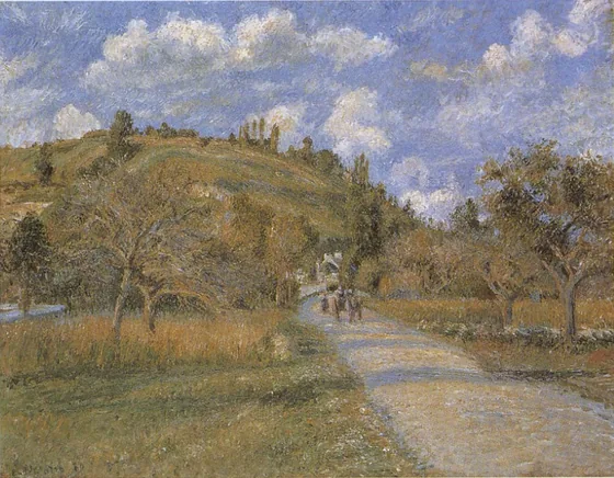La côte du Valhermeil, Auvers-sur-Oise