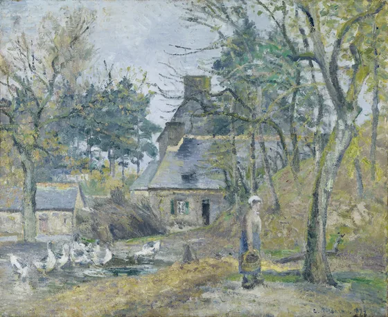 La ferme à Montfoucault