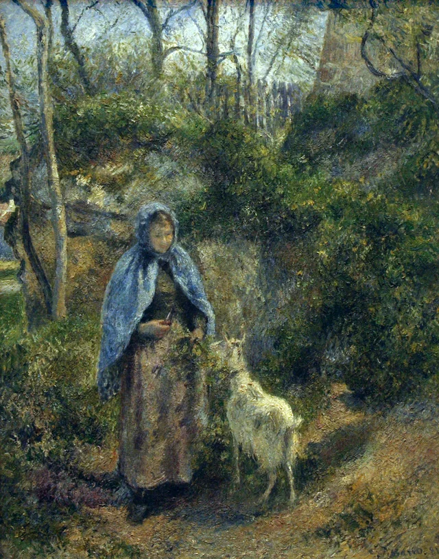 La pastora de cabras