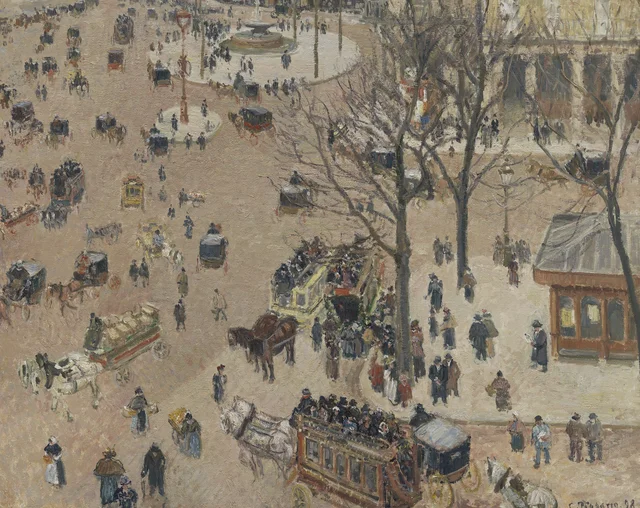 La plaza del Théâtre-Français