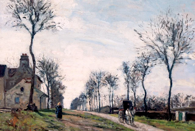 El camino de Marly, Camille Pissarro
