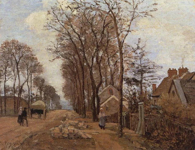 El camino de Saint-Germain en Louveciennes