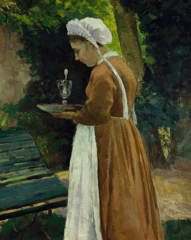 La criada, Camille Pissarro