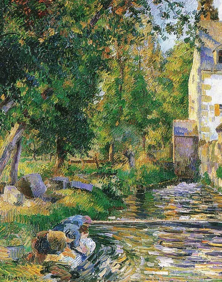 Lavoir et moulin d'Osny