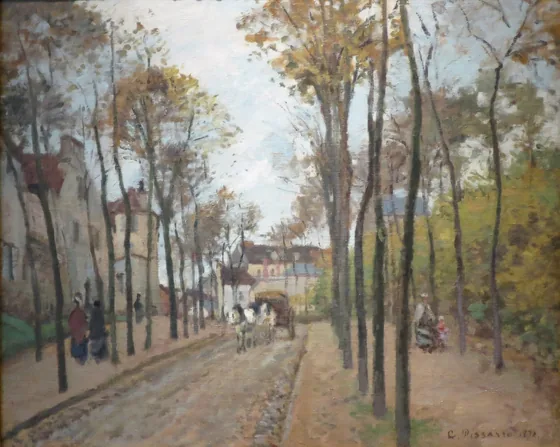 Le boulevard des Fossés, Pontoise