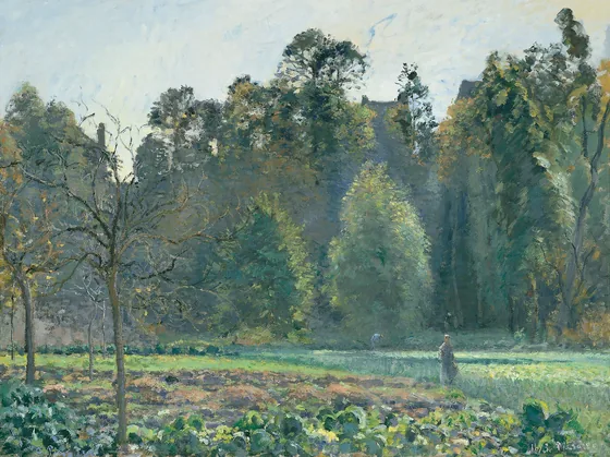 Le champ de chou, Pontoise