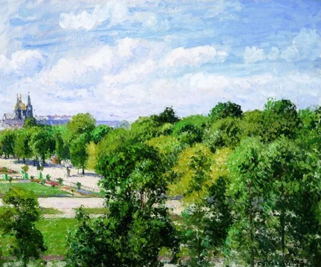 El jardín de las Tullerías, verano