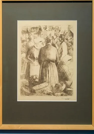 Le marché à Pontoise