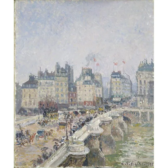 Le Pont-Neuf, temps mouillé