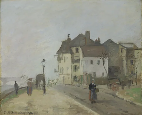 Le Quai du Pothuis à Pontoise