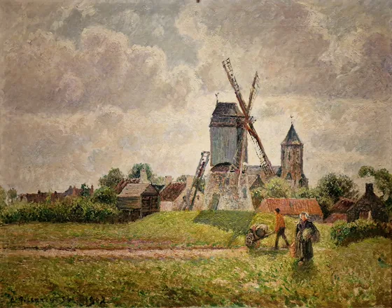 Le vieux moulin de Knokke