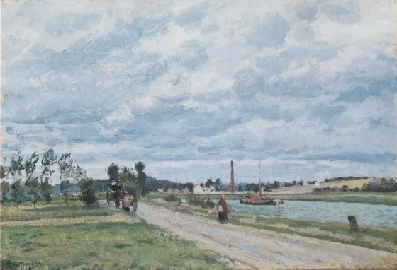 Les Bords de l'Oise près de Pontoise