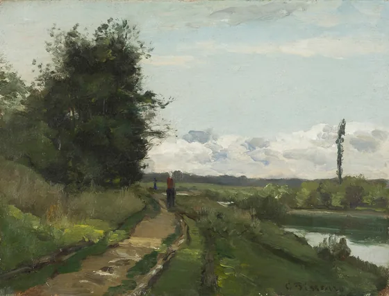 Les bords de la Seine à Bougival