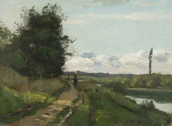 Les bords de la Seine à Bougival