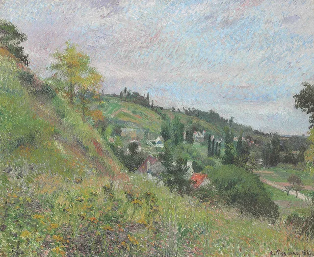 Las colinas de Chou, Pontoise, Camille Pissarro
