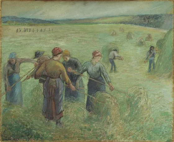 Les Faneuses