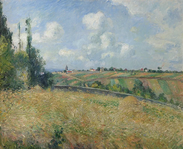 Los centenos, Côte des Gratte-Coqs, Pontoise, Camille Pissarro