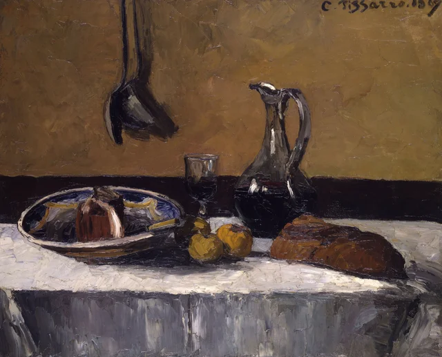 Naturaleza muerta, Camille Pissarro