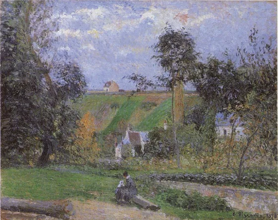 On the Bank of the ravine de Saint-Antoine, L'Hermitage, Pontoise