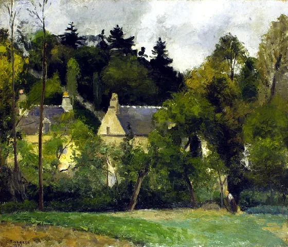 Paysage à l'Hermitage, Pontoise
