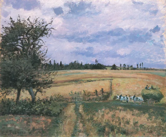 Paysage à Pontoise