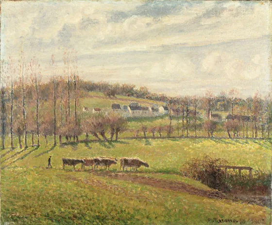 Paysage d'été, Eragny