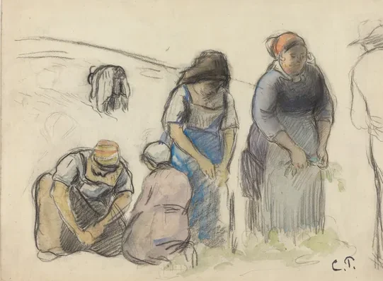 Pea Harvesters [recto]